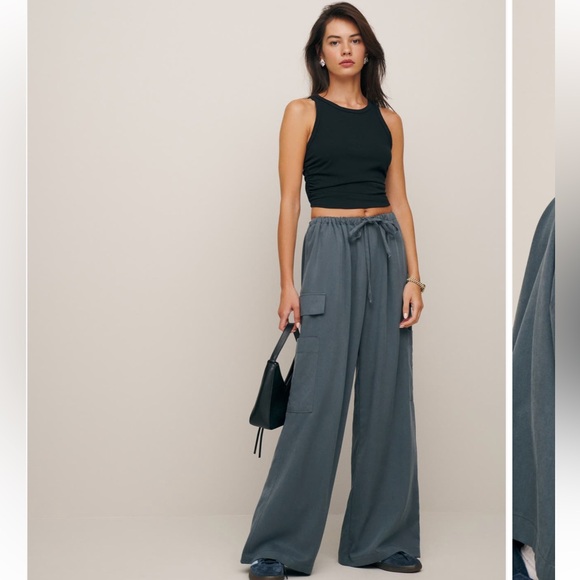 Women's Wide-Leg Pants - Picture 1 of 3